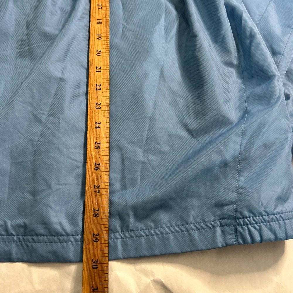 Zero Restriction Mens Blue Pullover Track Rain To… - image 7